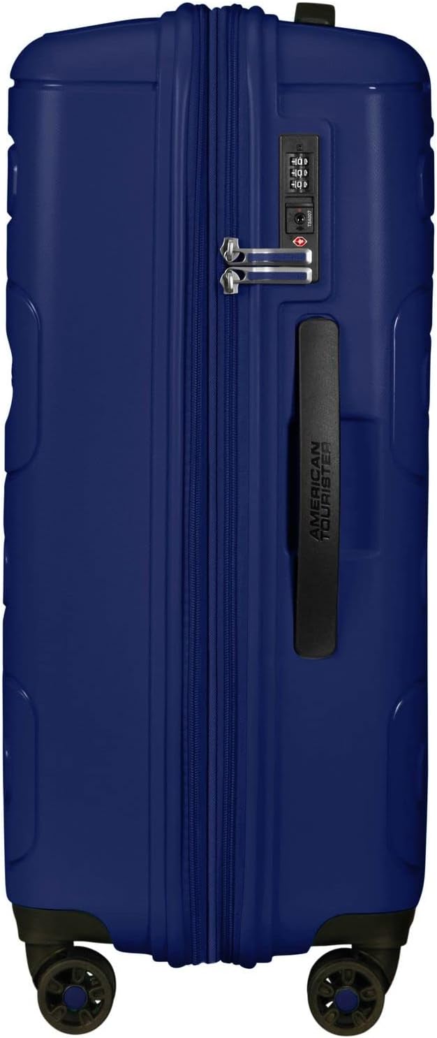 Detalle 2 de American Tourister Sunside Spinner M extensible – Valise cabine bagages dark navy