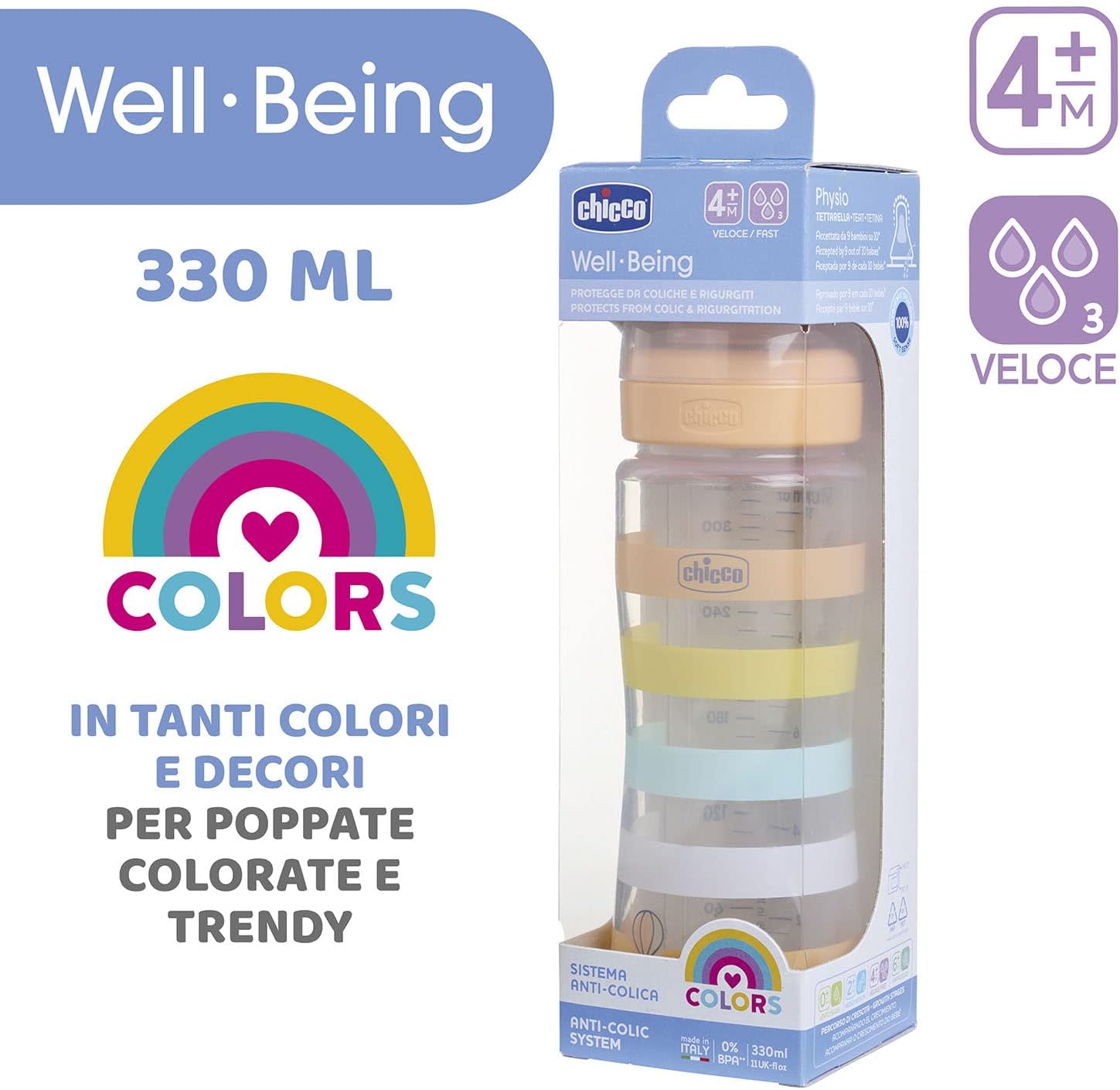 Thumbnail 6 de Chicco Perfect Easy 330 ml biberon