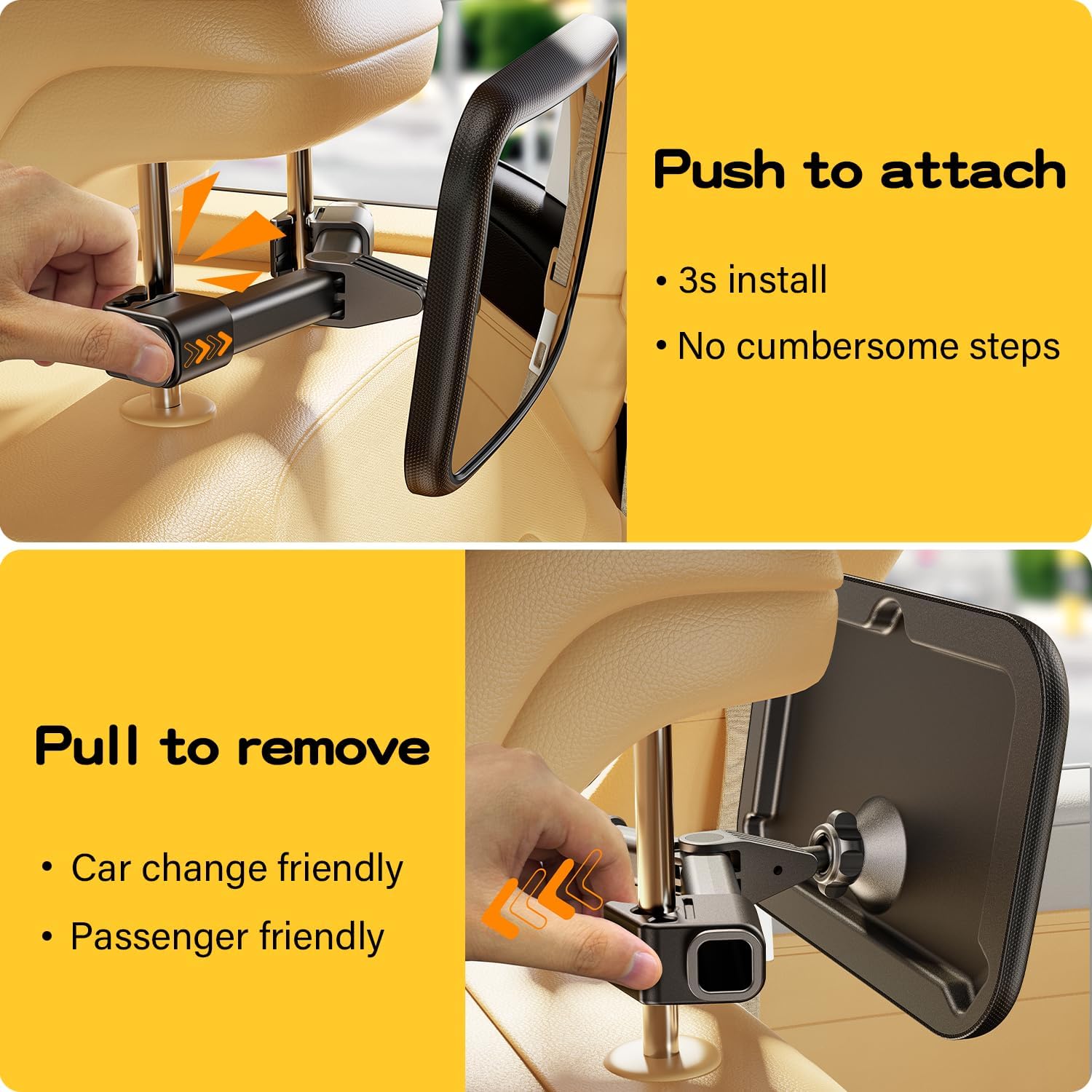 Thumbnail 2 de TAZENI baby car mirror, 360°