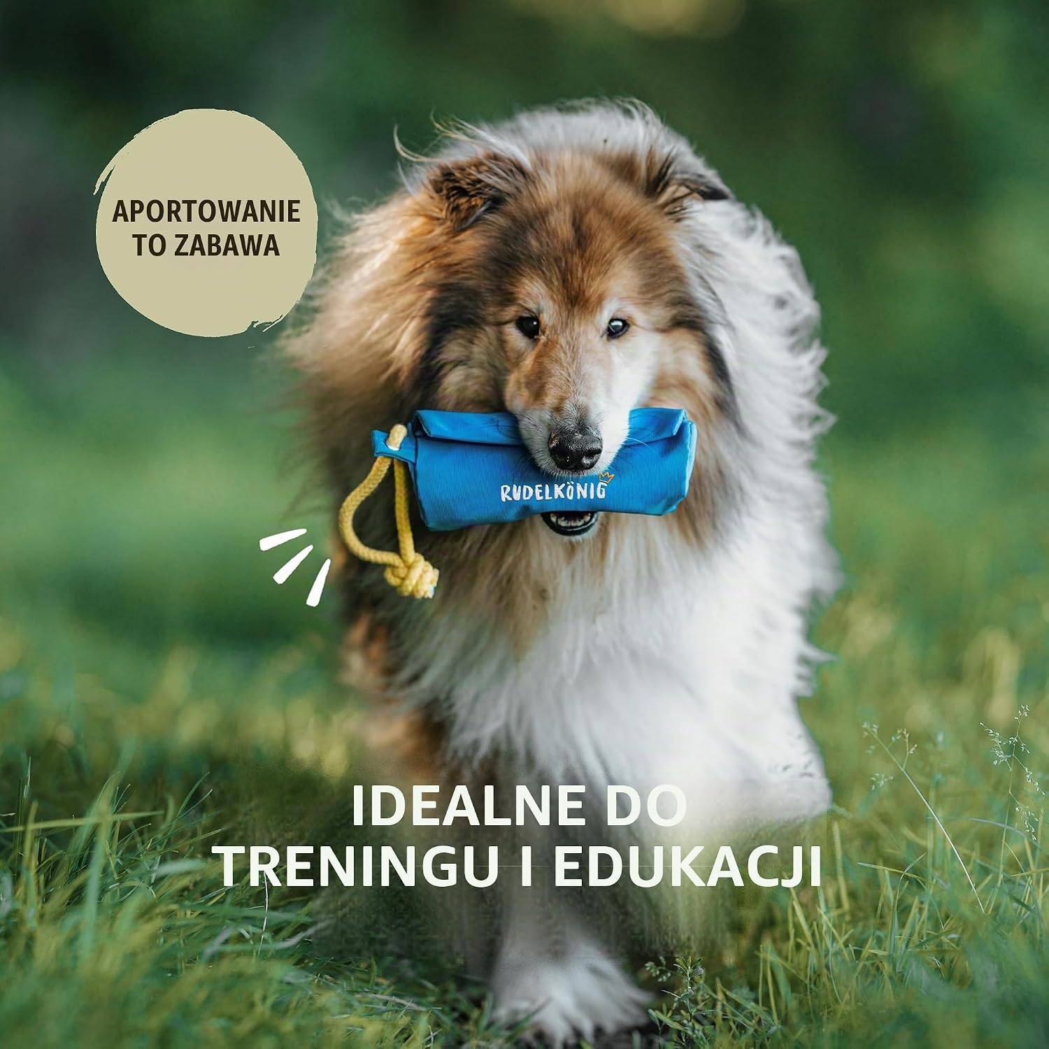 Detalle de Rudelkönig – torba na przysmaki dla psa z podwójnym zamknięciem i liną