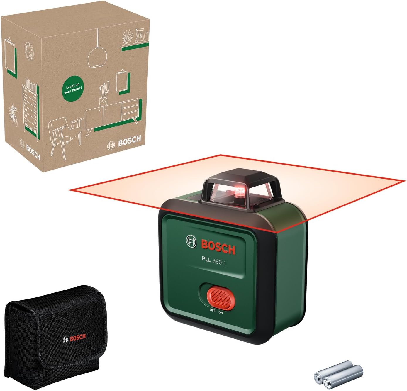 Detalle de Bosch PLL 360-1: Laser de nivellement plan 360° avec auto-nivellement