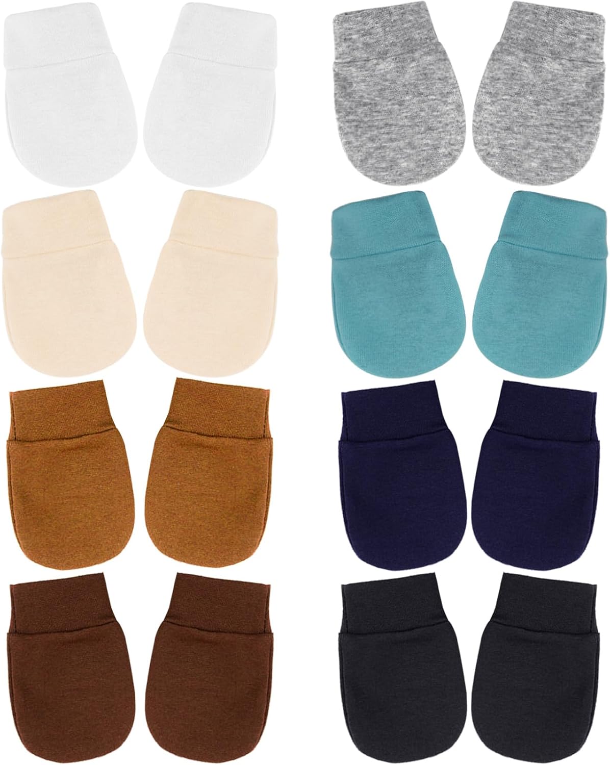 Detalle de DRESHOW Newborn Mittens 8 Pairs