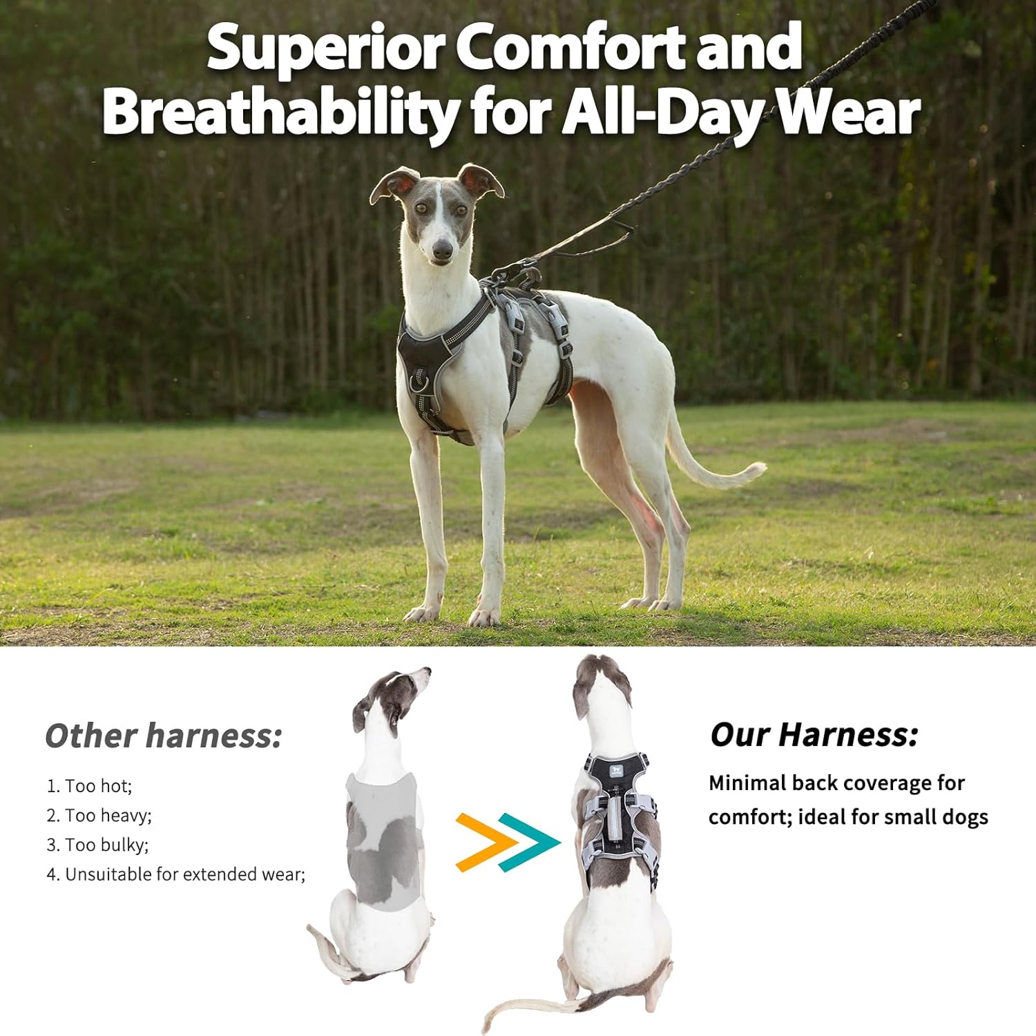 Thumbnail 5 de Huntboo Escape Proof Dog Harness Medium