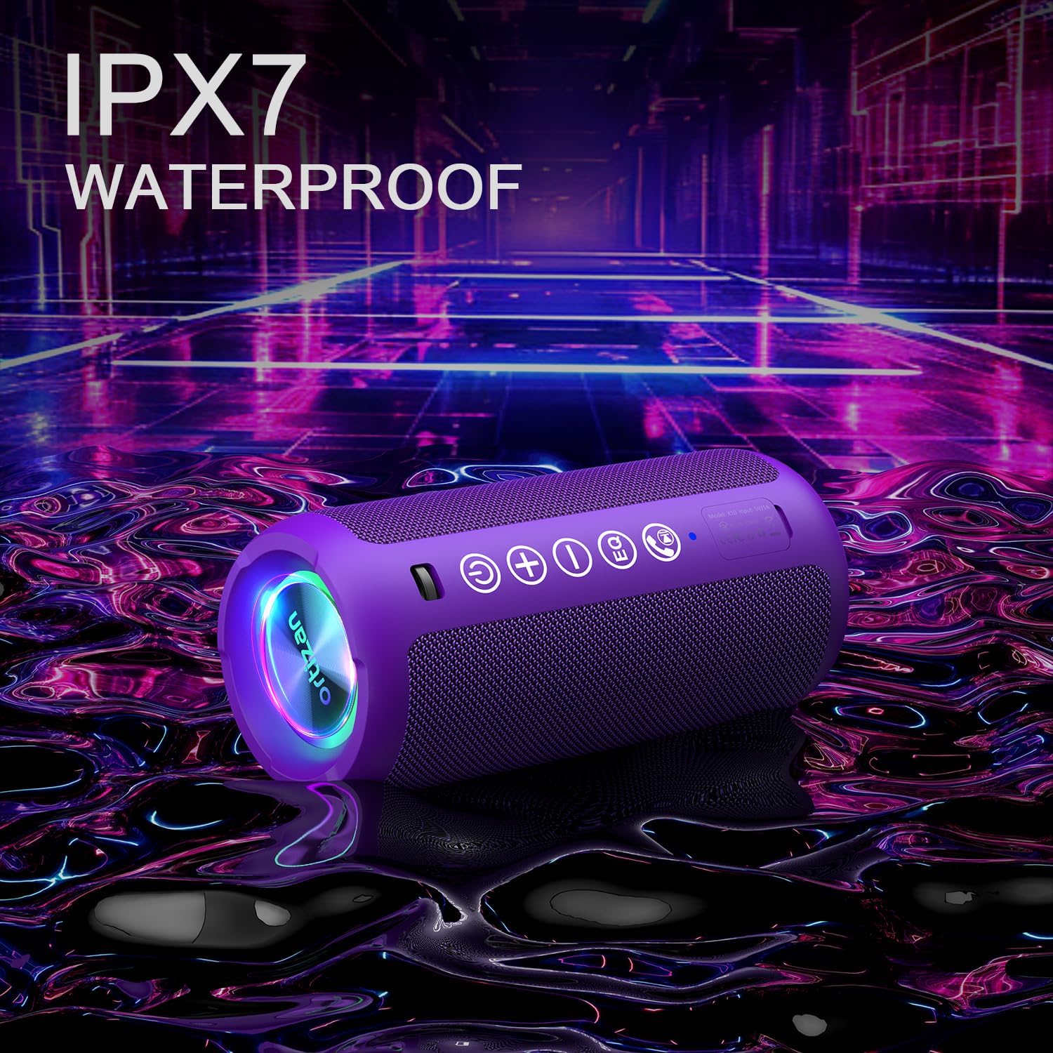 Detalle 2 de Ortizan Portable Bluetooth Speaker 24W