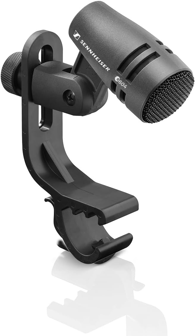 Detalle de Sennheiser E 604 Dynamic Cardioid Instrument Microphone with Drum Clip