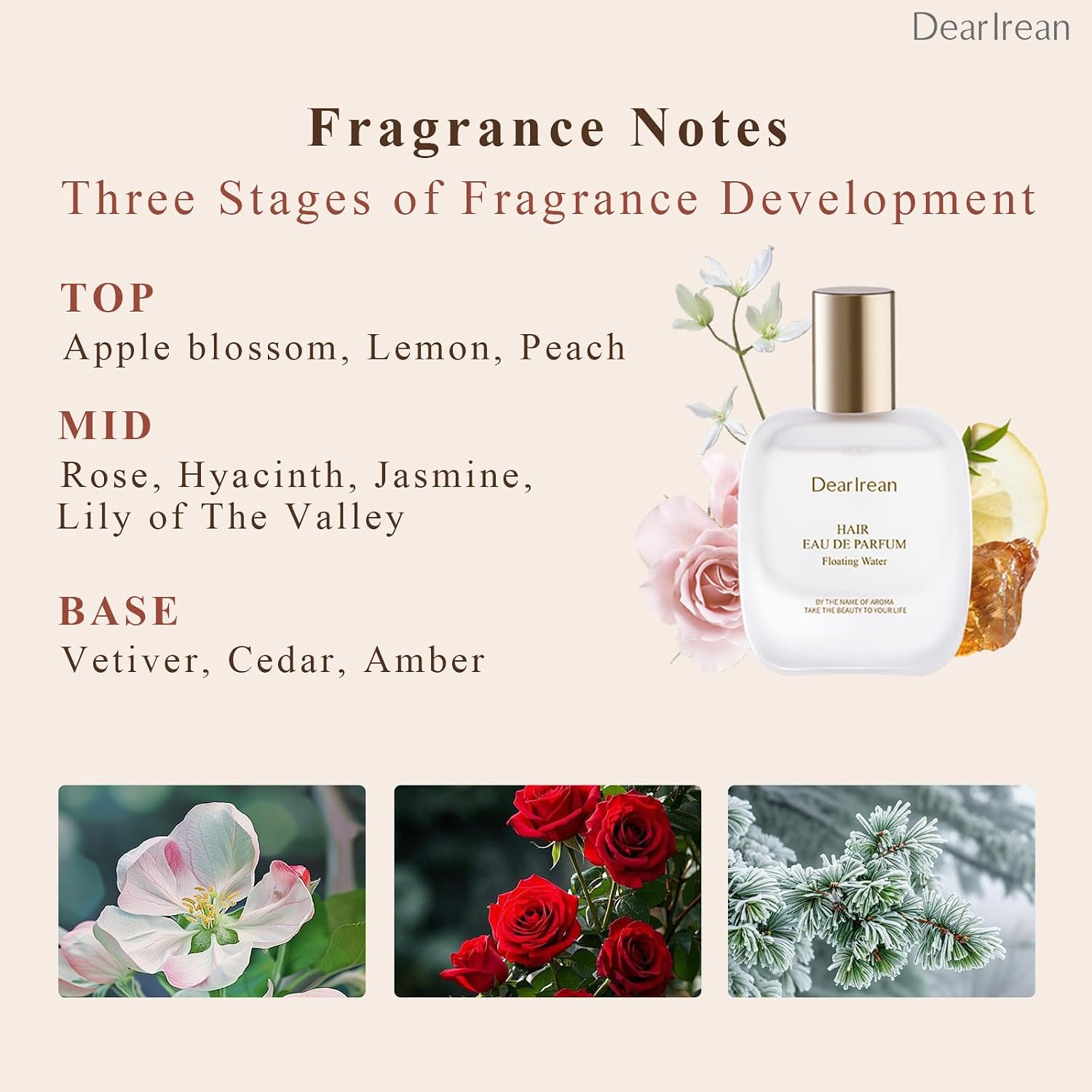 Detalle de Dear Irean Hair Perfume 0.85 fl oz