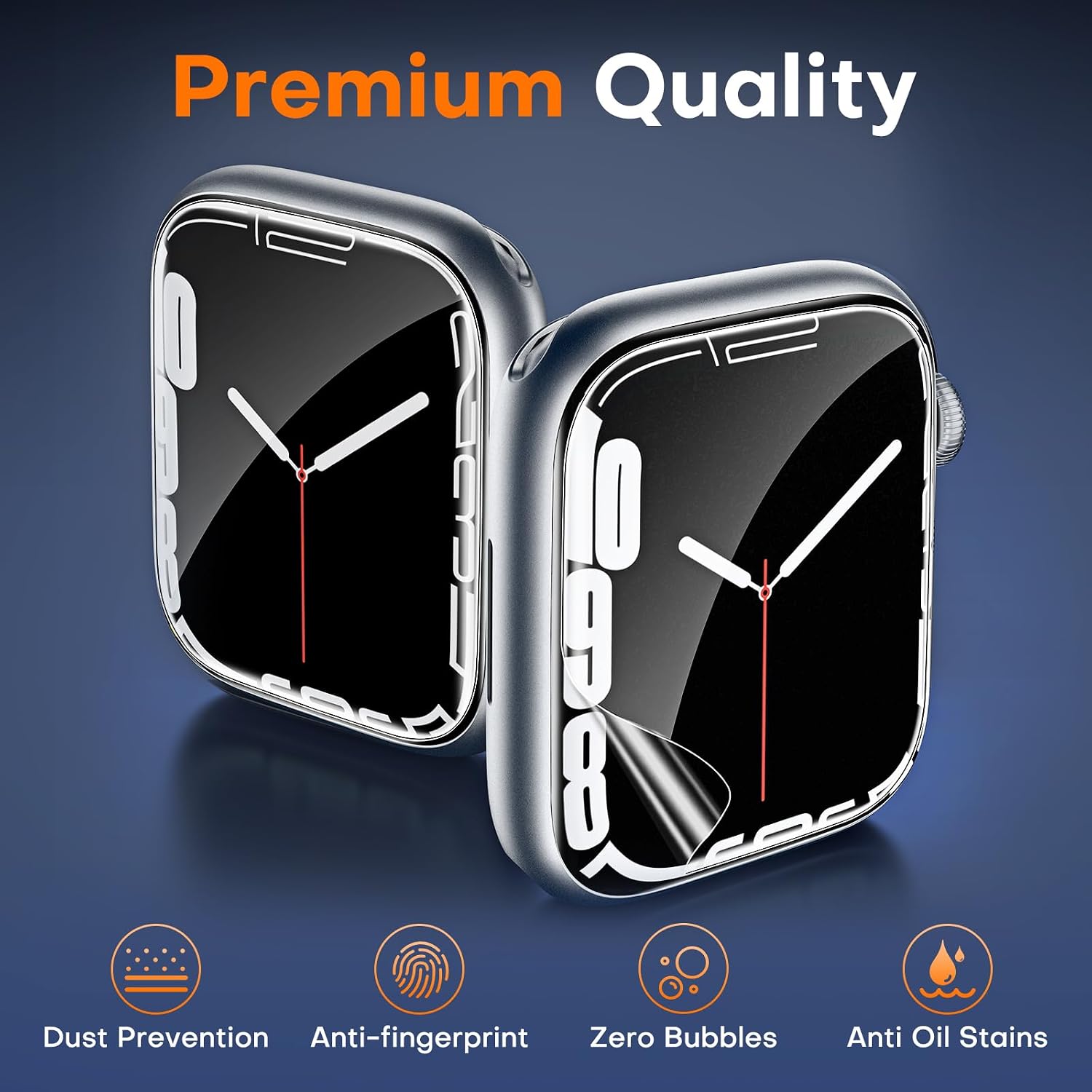 Thumbnail 4 de TOCOL Apple Watch 41mm screen protectors