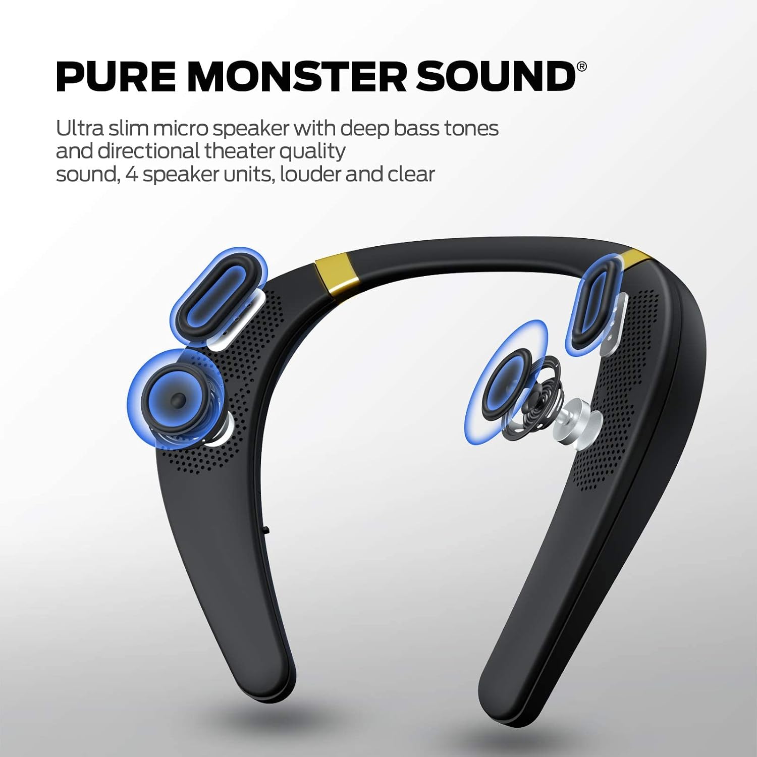 Detalle 2 de Monster Boomerang neckband speaker 12H