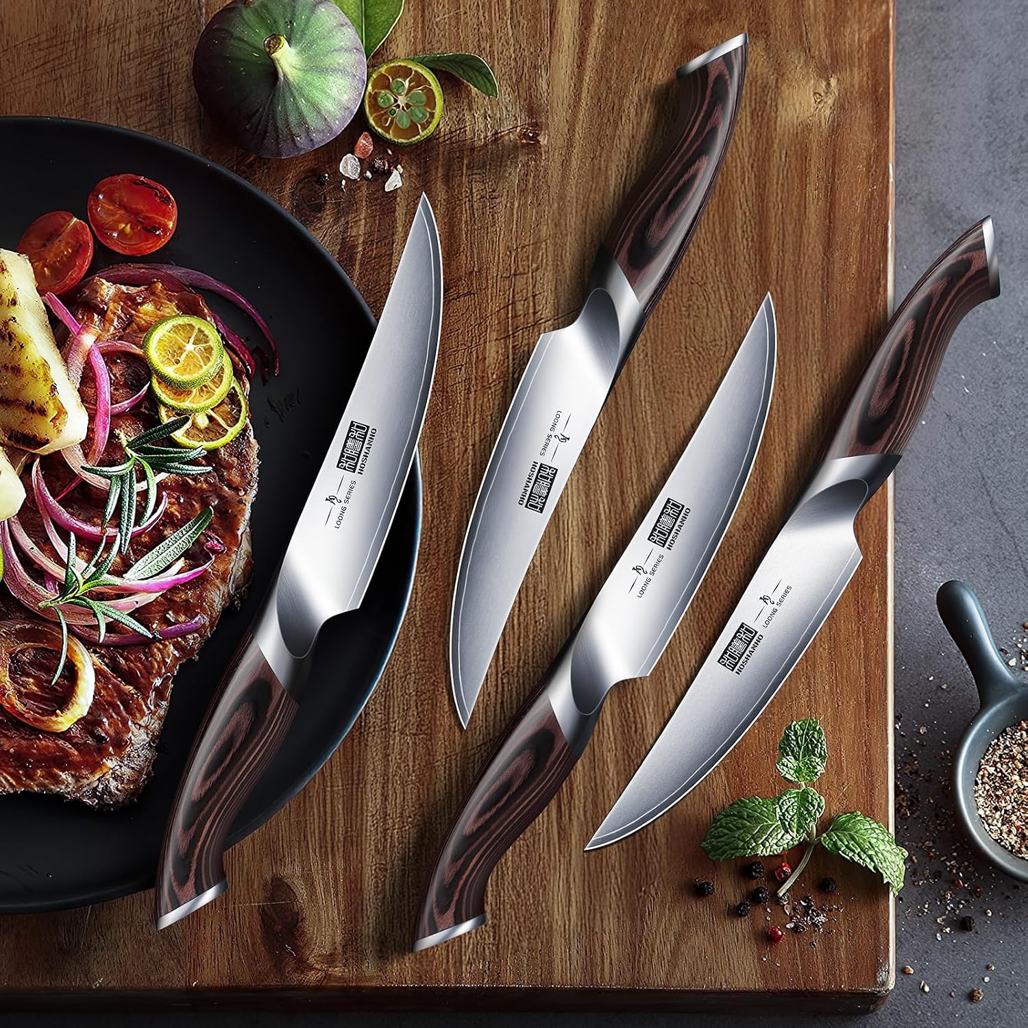 Thumbnail 6 de HOSHANHO Steak Knives 4.5-Inch