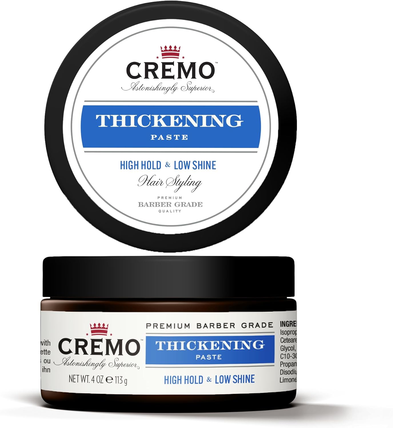 Thumbnail 2 de CREMO - Crème Coiffante: Fixation modérée et brillance naturelle pour tous types de cheveux | 113 g