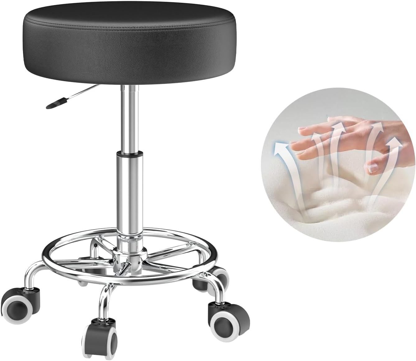 Detalle de Hocker höhenverstellbar 49–63 cm