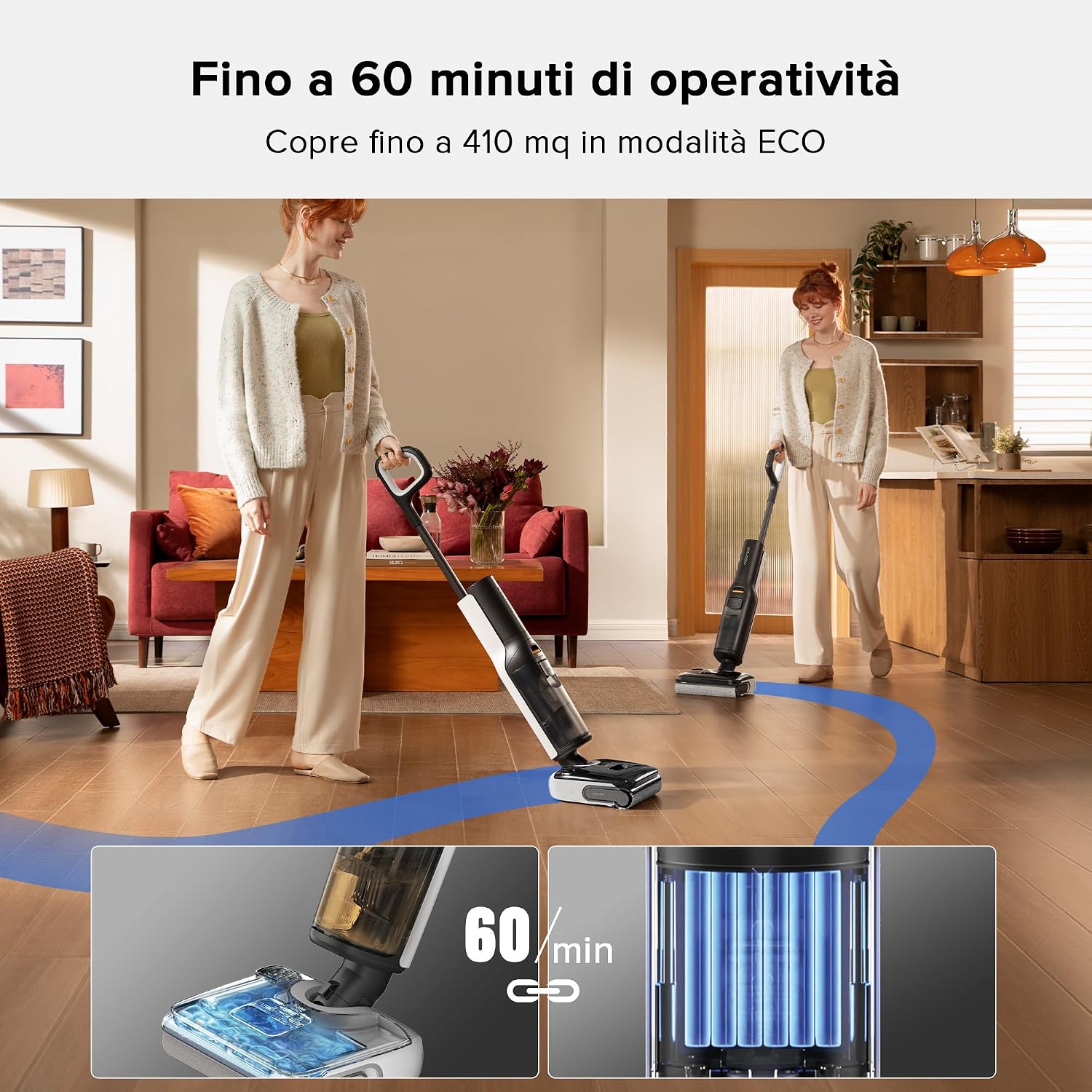 Thumbnail 6 de roborock F25 20.000 Pa aspirapolvere senza fili 🧹