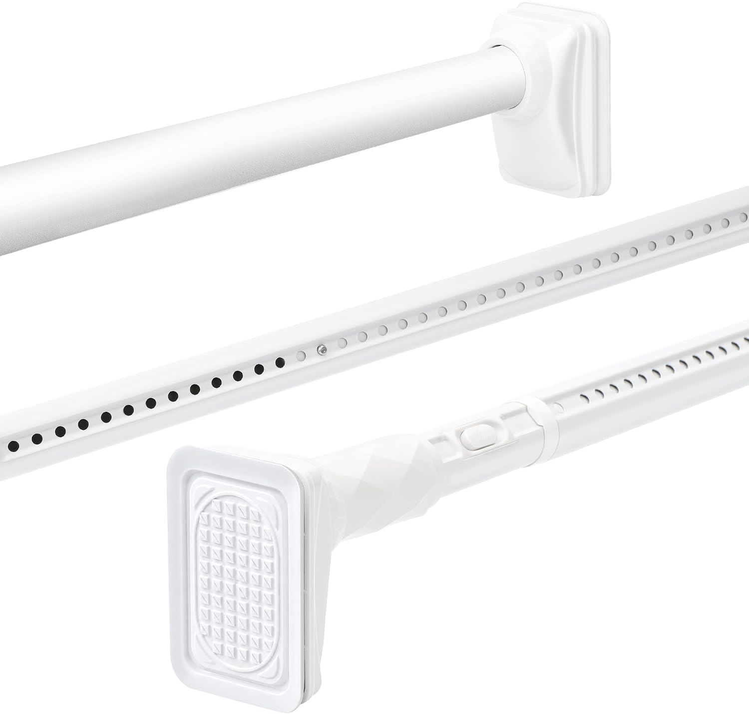 Detalle de チチロバ 25CB060 強力つっぱり棒 0.7〜1.2m ワンタッチ調整・耐荷重30〜100kg