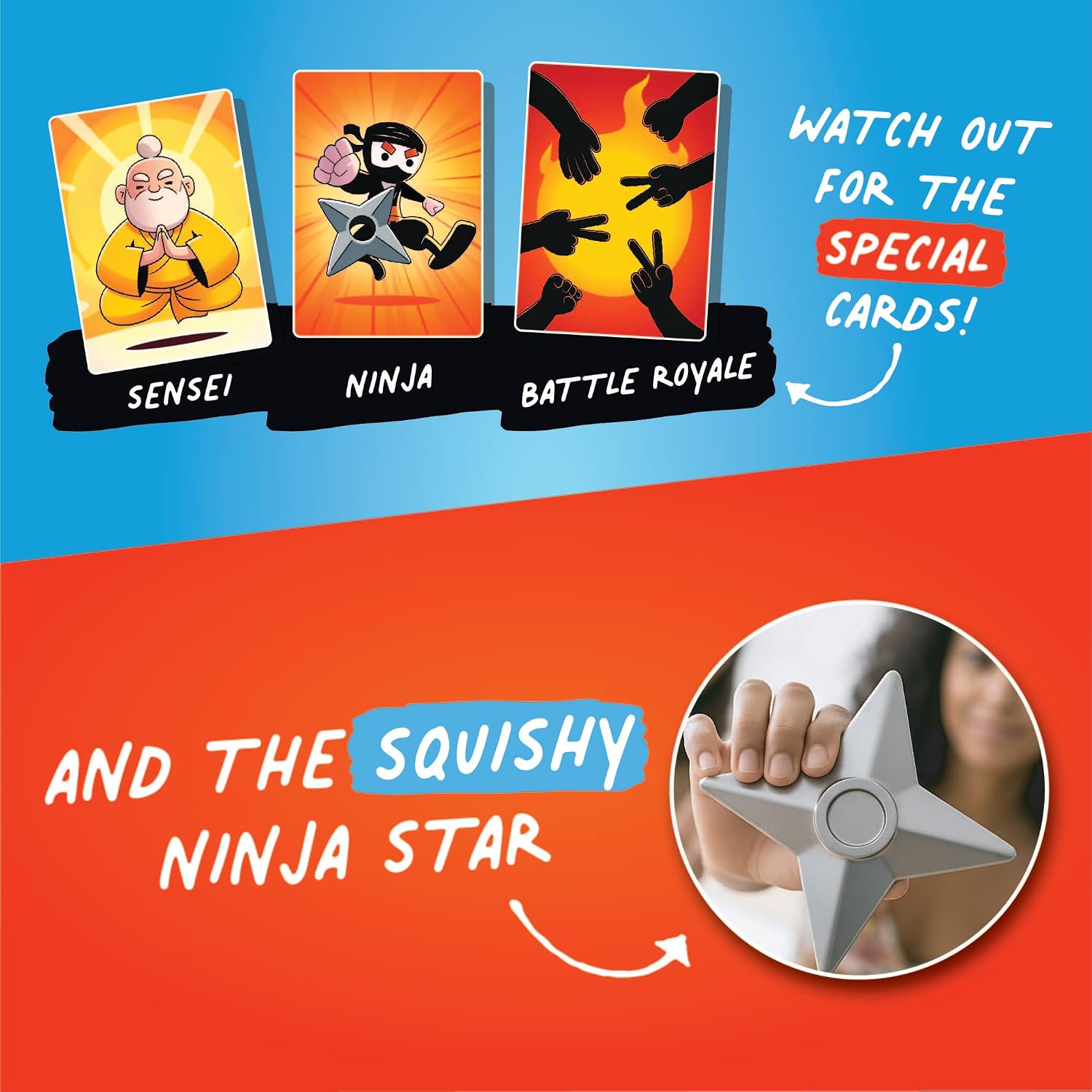 Detalle 2 de Format Games Rock Paper Scissors Ninja Card Game 🎲
