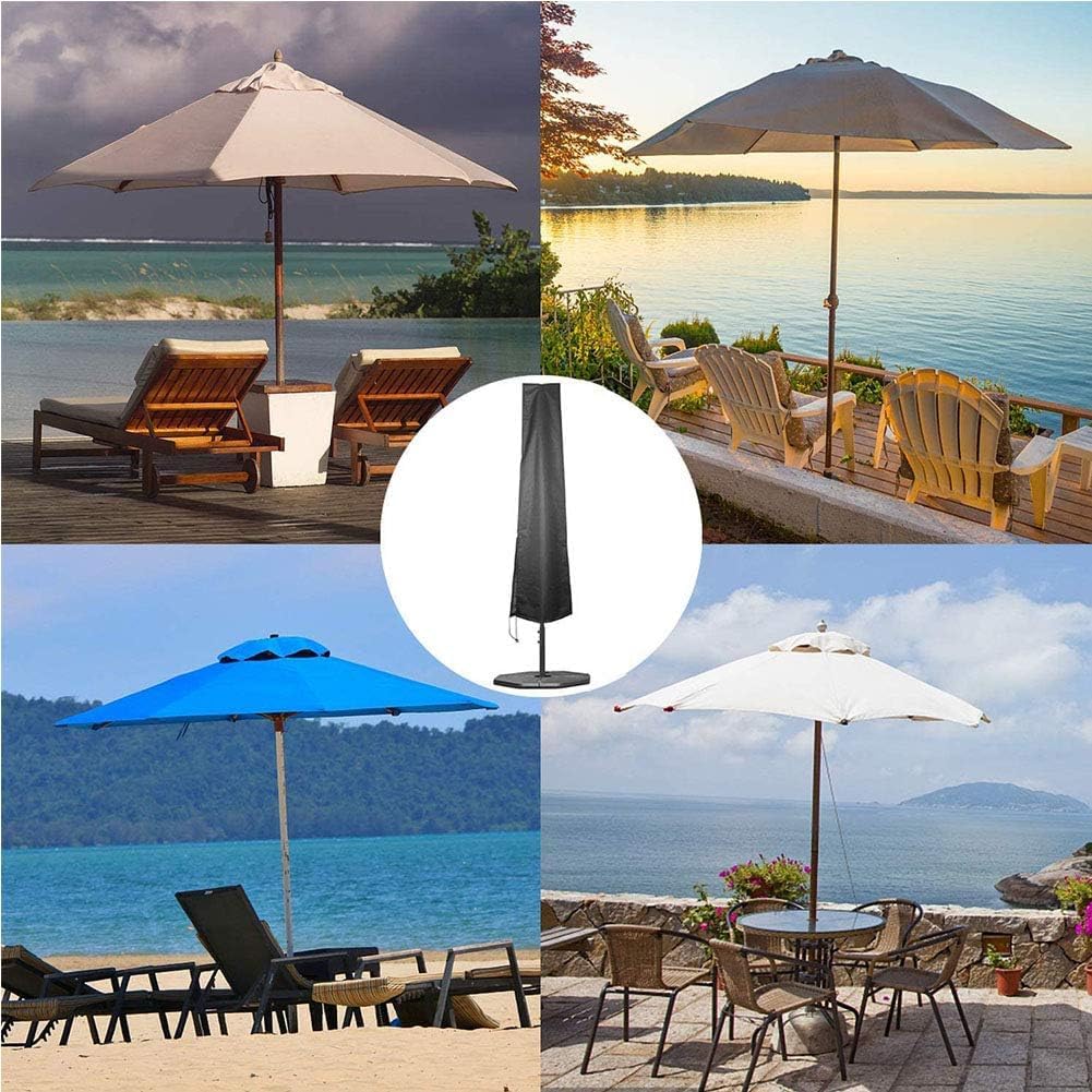 Thumbnail 6 de WPOLEAX HG013 Patio Umbrella Cover, 600D Oxford, Waterproof with Zipper
