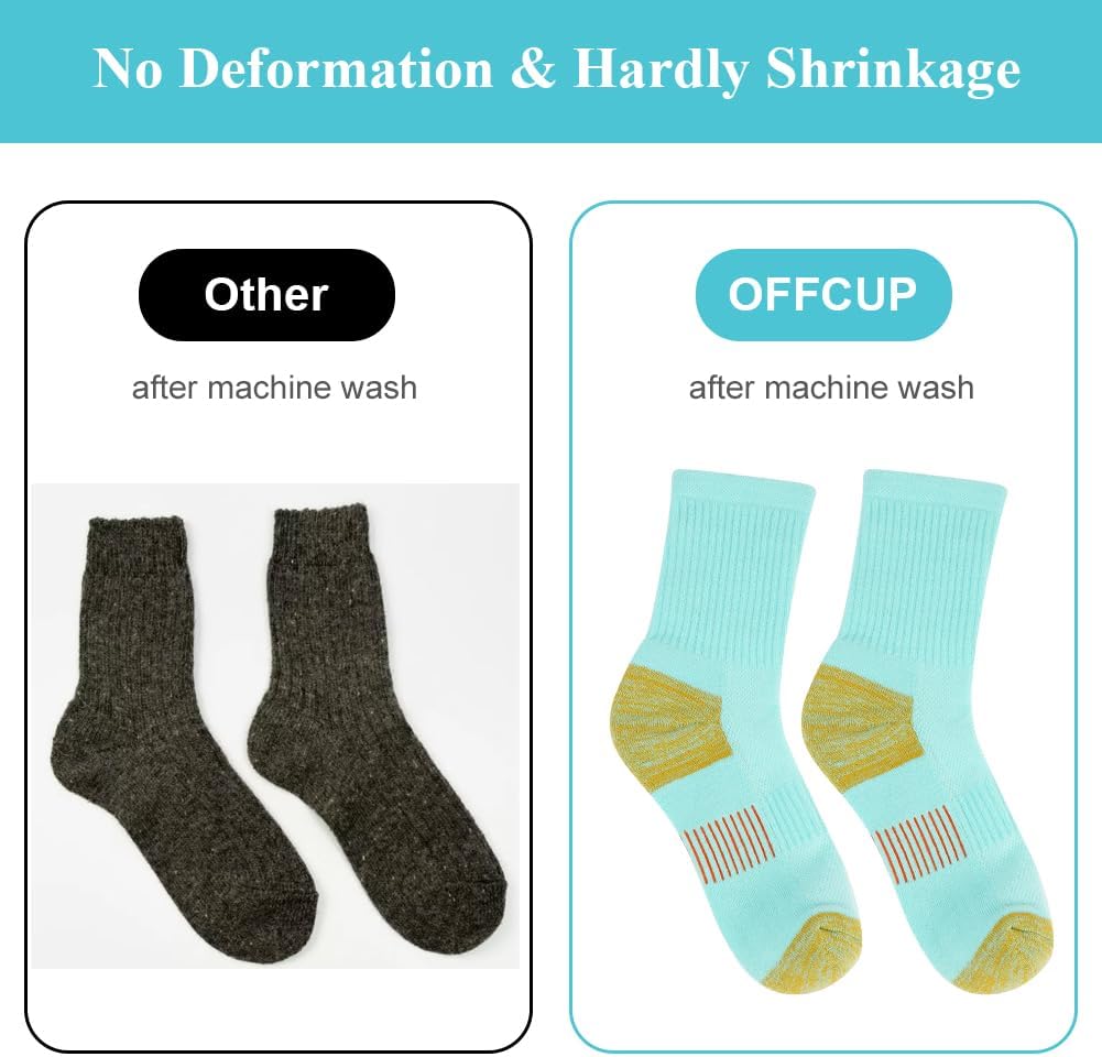 Thumbnail 4 de OFFCUP Walking Socks, 3-piece Cotton Thermal Hiking Socks