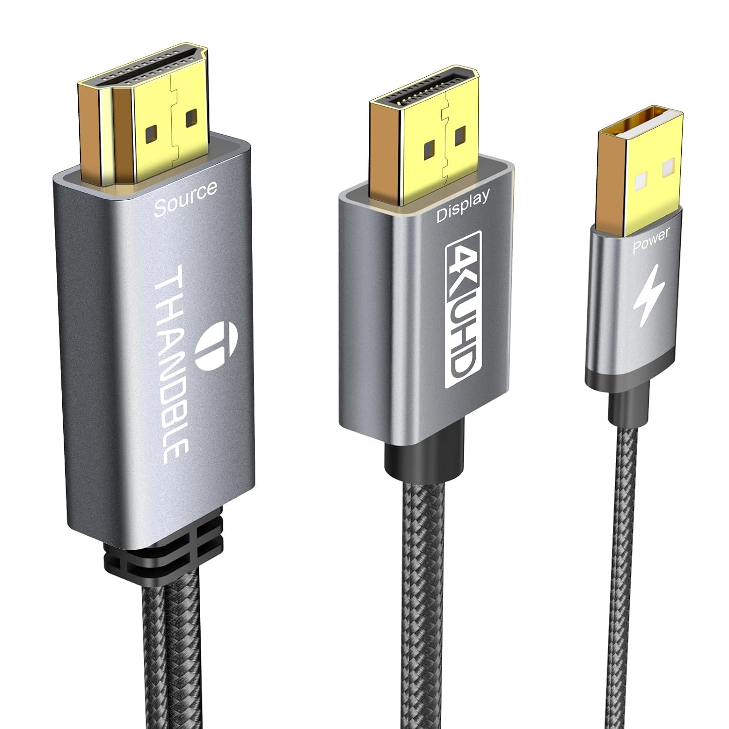 Detalle de THANDBLE Active HDMI to DisplayPort 6FT 4K60Hz