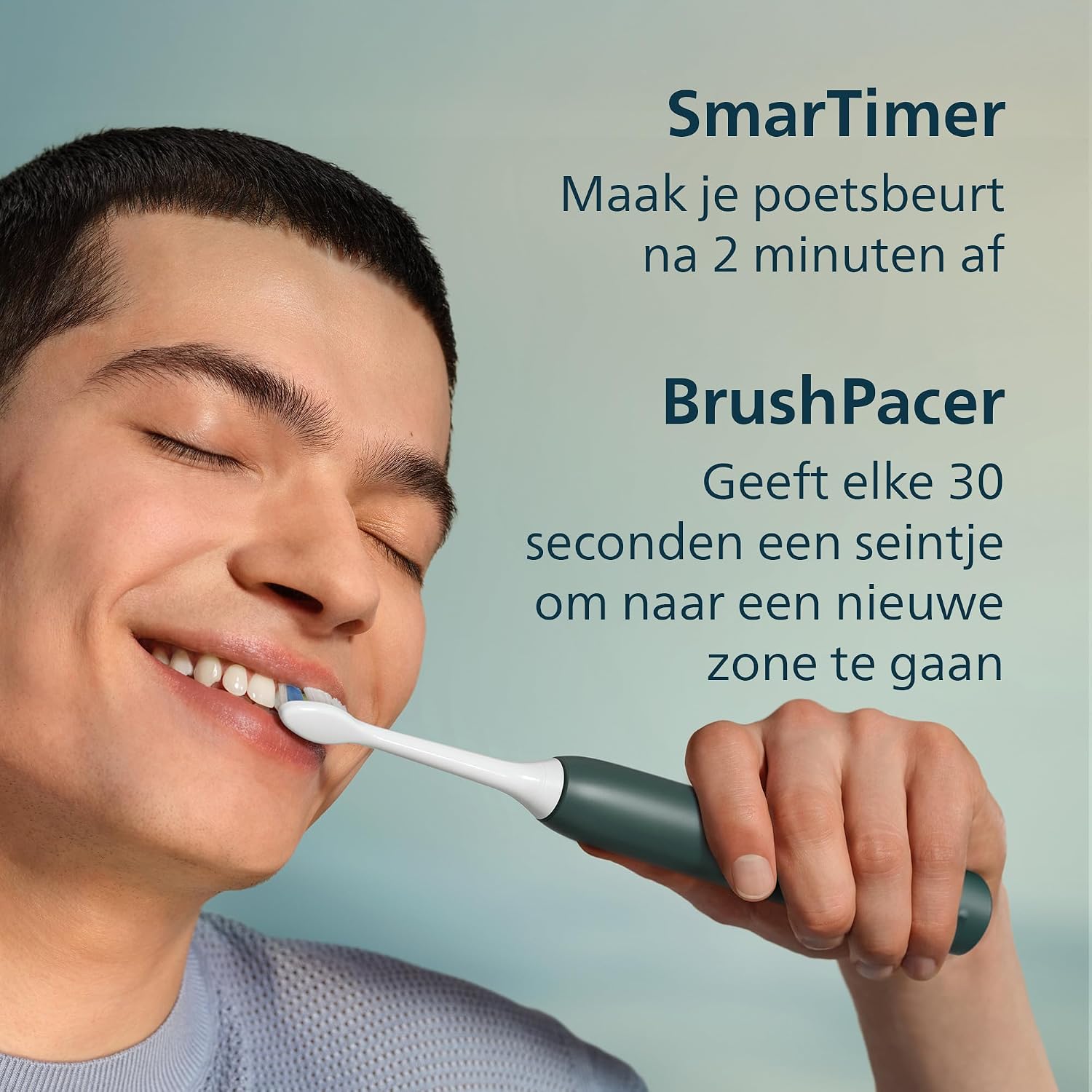 Thumbnail 6 de Philips Sonicare 4000 Series HX4042/46 sonische tandenborstel, bosgroen