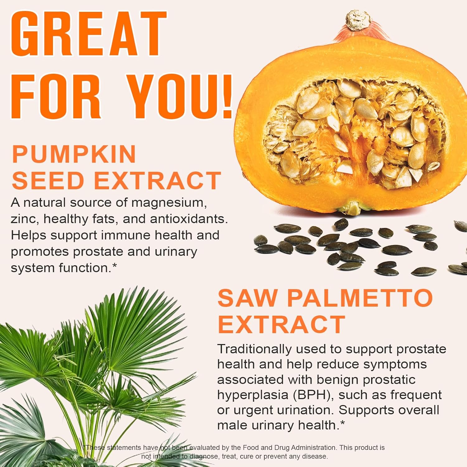 Detalle de 2Pack Pumpkin Seed Oil Capsules (600 Softgels) – Cold-Pressed, Non-GMO, Gluten Free