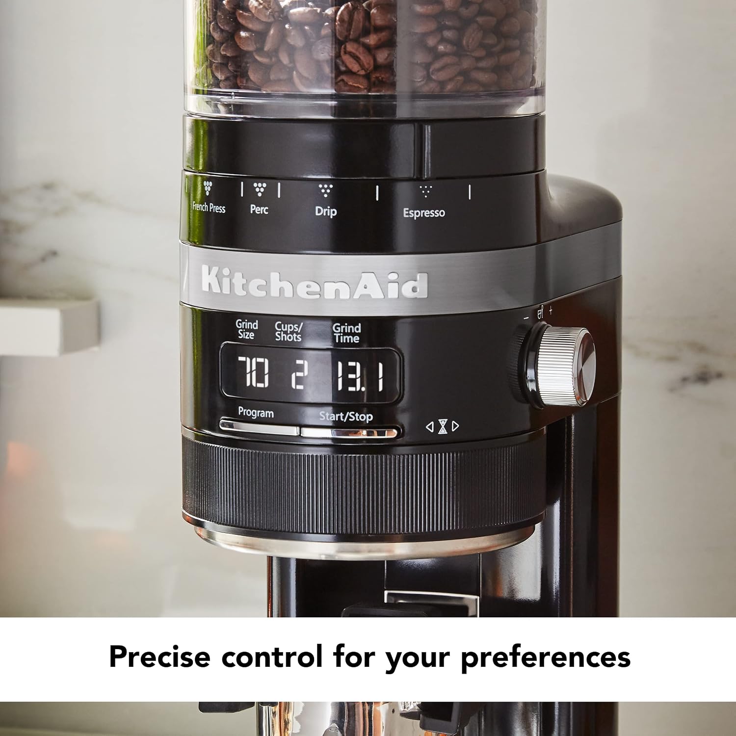 Detalle 2 de KitchenAid Burr Coffee Grinder KCG8433