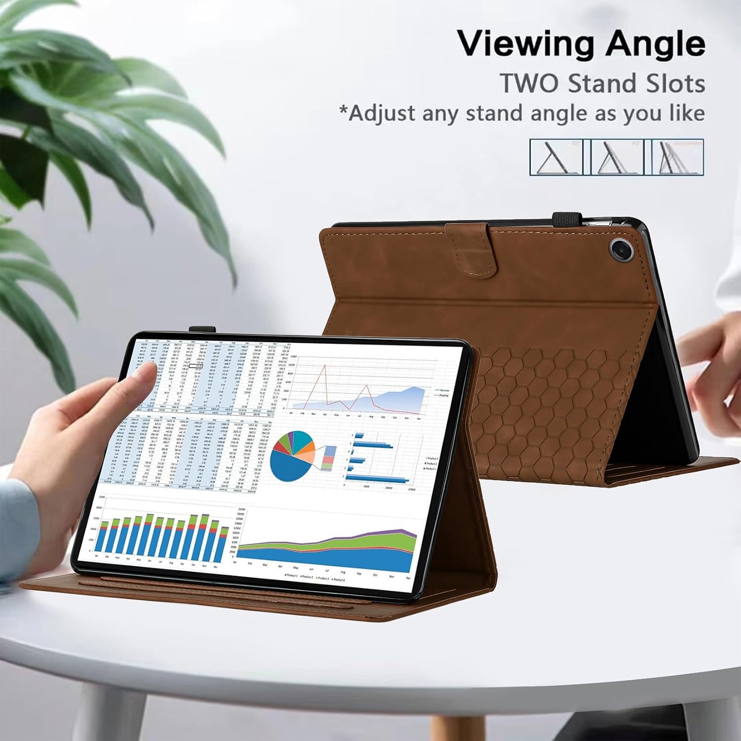 Detalle de Cicili Flip Case Hülle für Samsung Galaxy Tab A11 Plus (2025) / A9 Plus (2023) – 11 Zoll