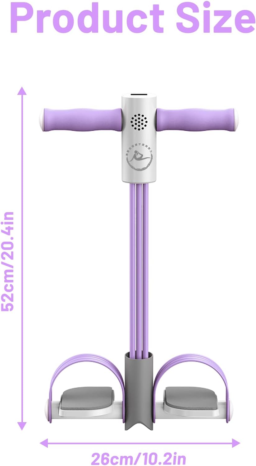 Thumbnail 6 de EliphonTowne Multifunctional Pedal Puller with Resistance Rope – gym & Pilates resistance bands with 6 ankle tubes