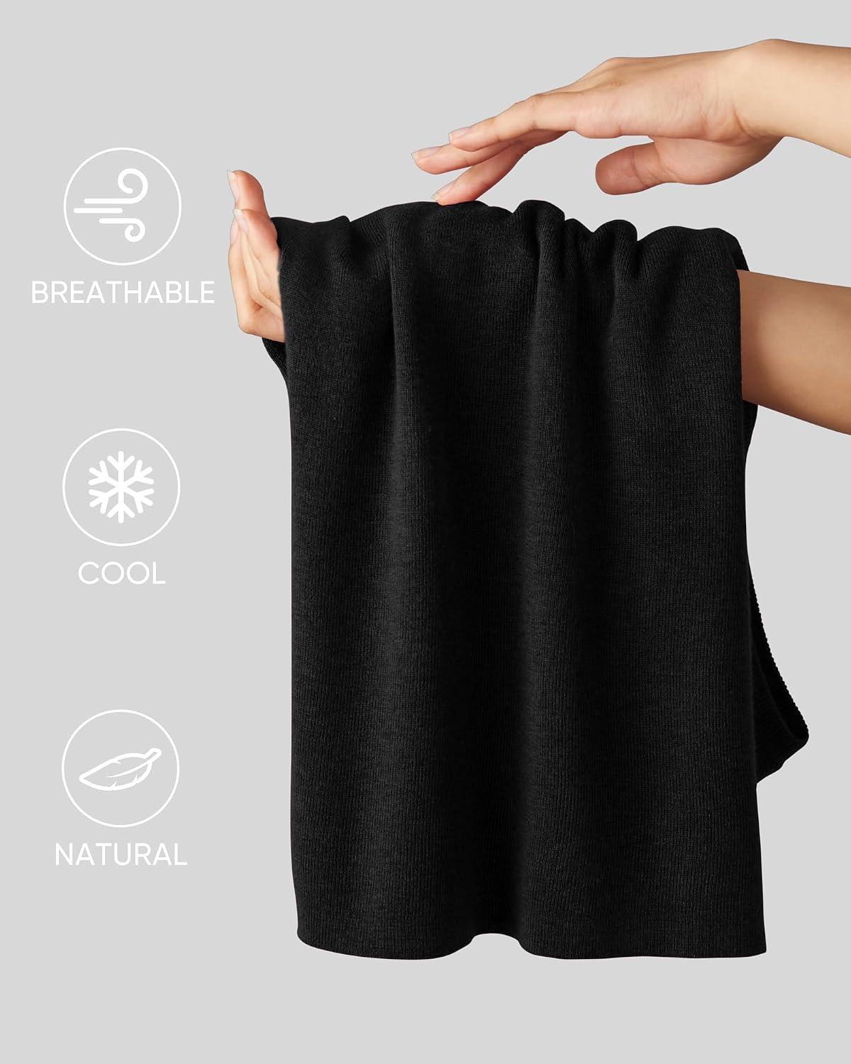 Thumbnail 6 de Arach&Cloz Women's Wool-Blend Sleeveless Mock-Neck Sweater Tank