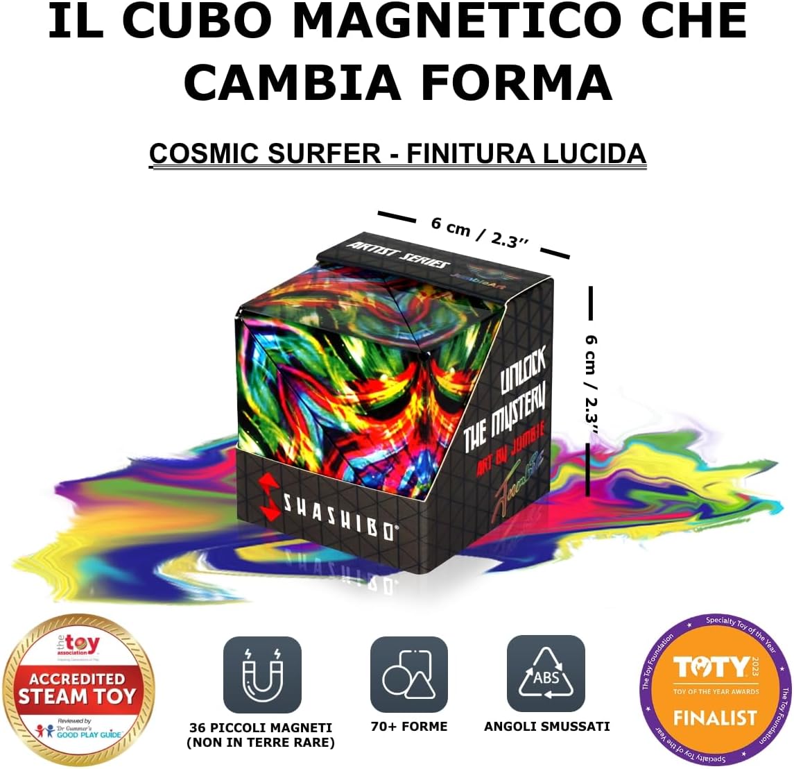 Thumbnail 1 de Shashibo Cubo Cambiaforma 36 magneti
