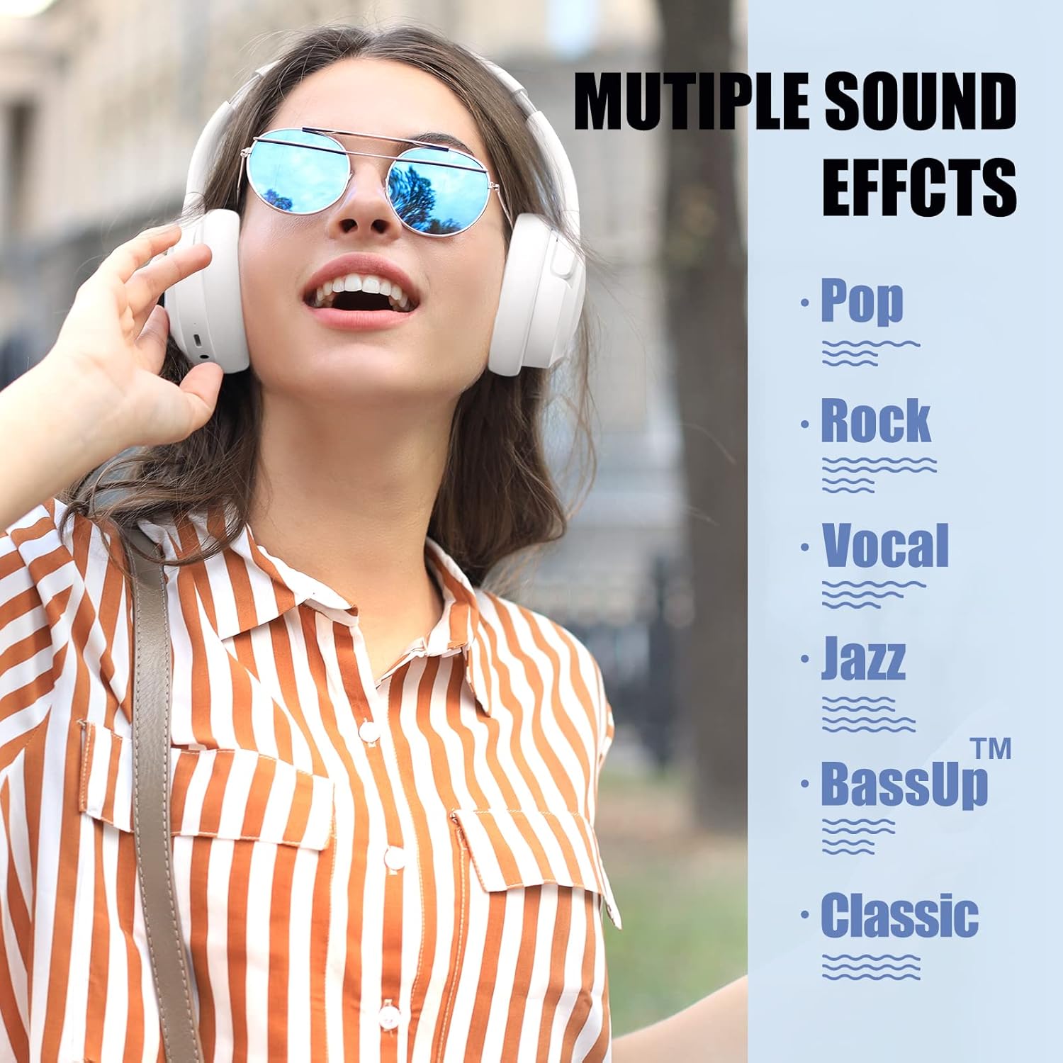 Thumbnail 1 de BERIBES Bluetooth Kopfhörer Over Ear 65 Std