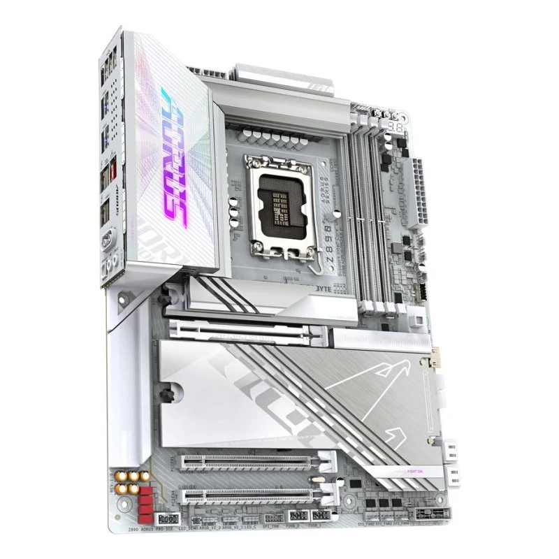 Detalle 2 de Gigabyte Z890 AORUS PRO ICE: placa base de alto rendimiento para Intel Core Ultra (Series 2)