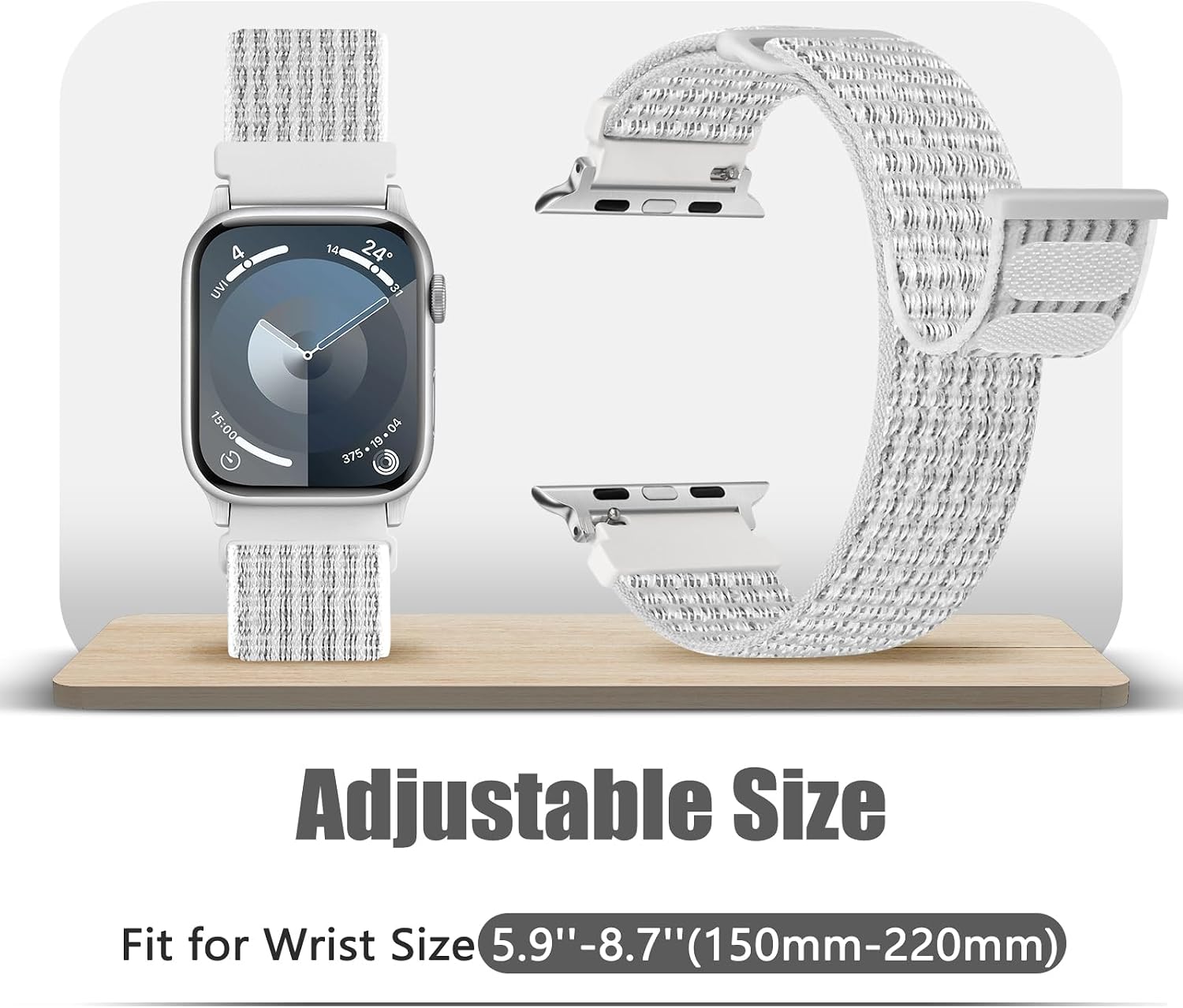 Detalle 2 de Runostrich Nylon Sport Strap 2 Pack 49mm