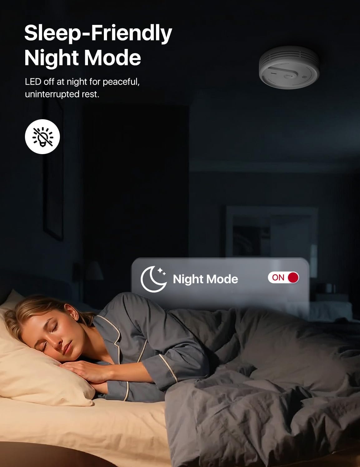 Detalle 2 de X-Sense XS0E-iR smart smoke alarm 10-year pack