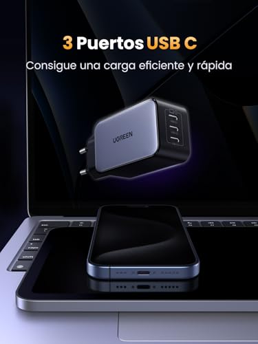 Thumbnail 3 de UGREEN Nexode Cargador USB C 65W