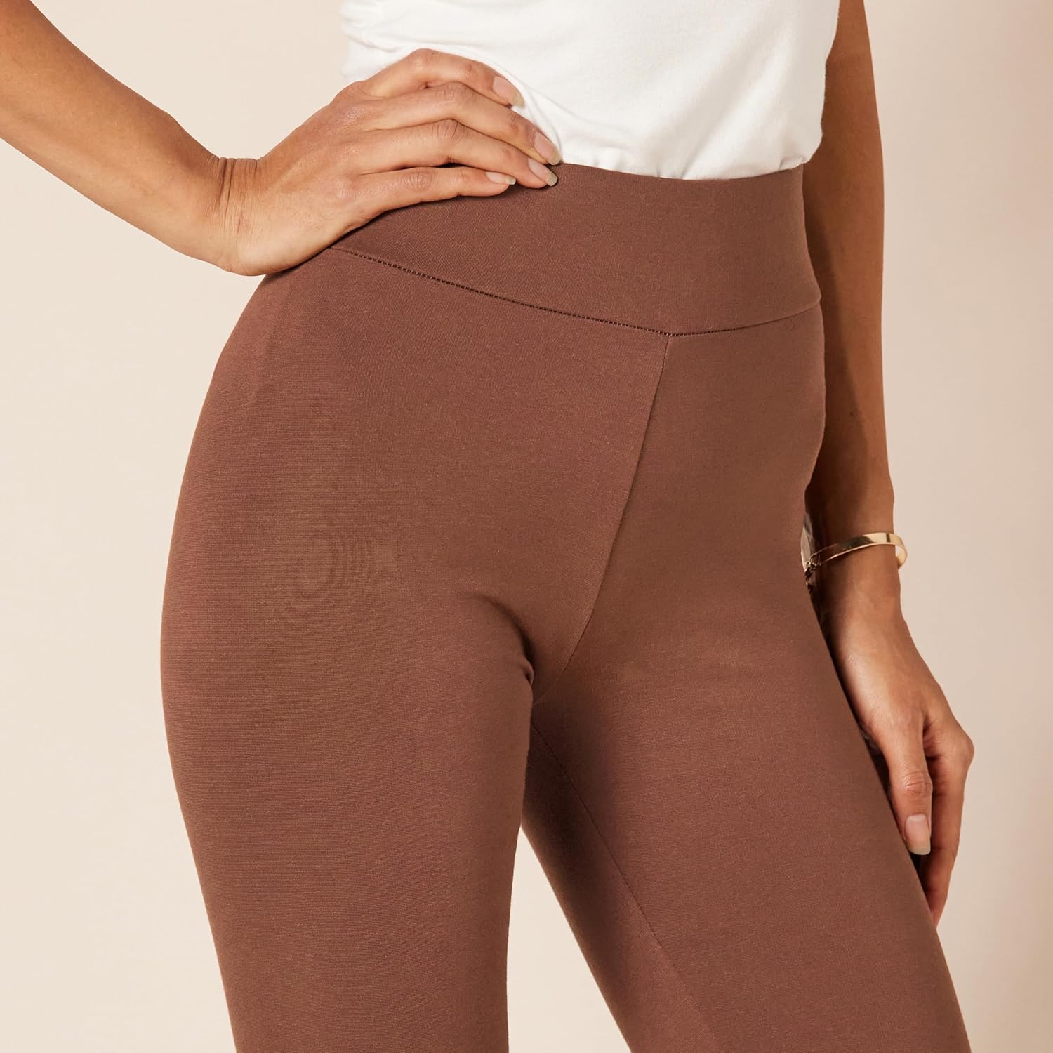 Thumbnail 3 de Amazon Essentials Damen Ponte-Leggings (Übergrößen erhältlich) – Skinny Fit mit breitem Pull-on-Bund