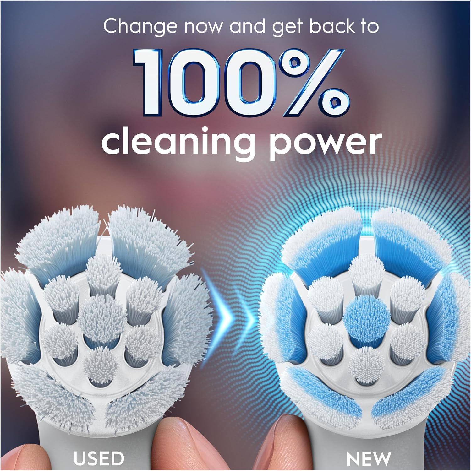 Thumbnail 5 de Oral-B iO Gentle Care replacement heads 2 pack 🦷