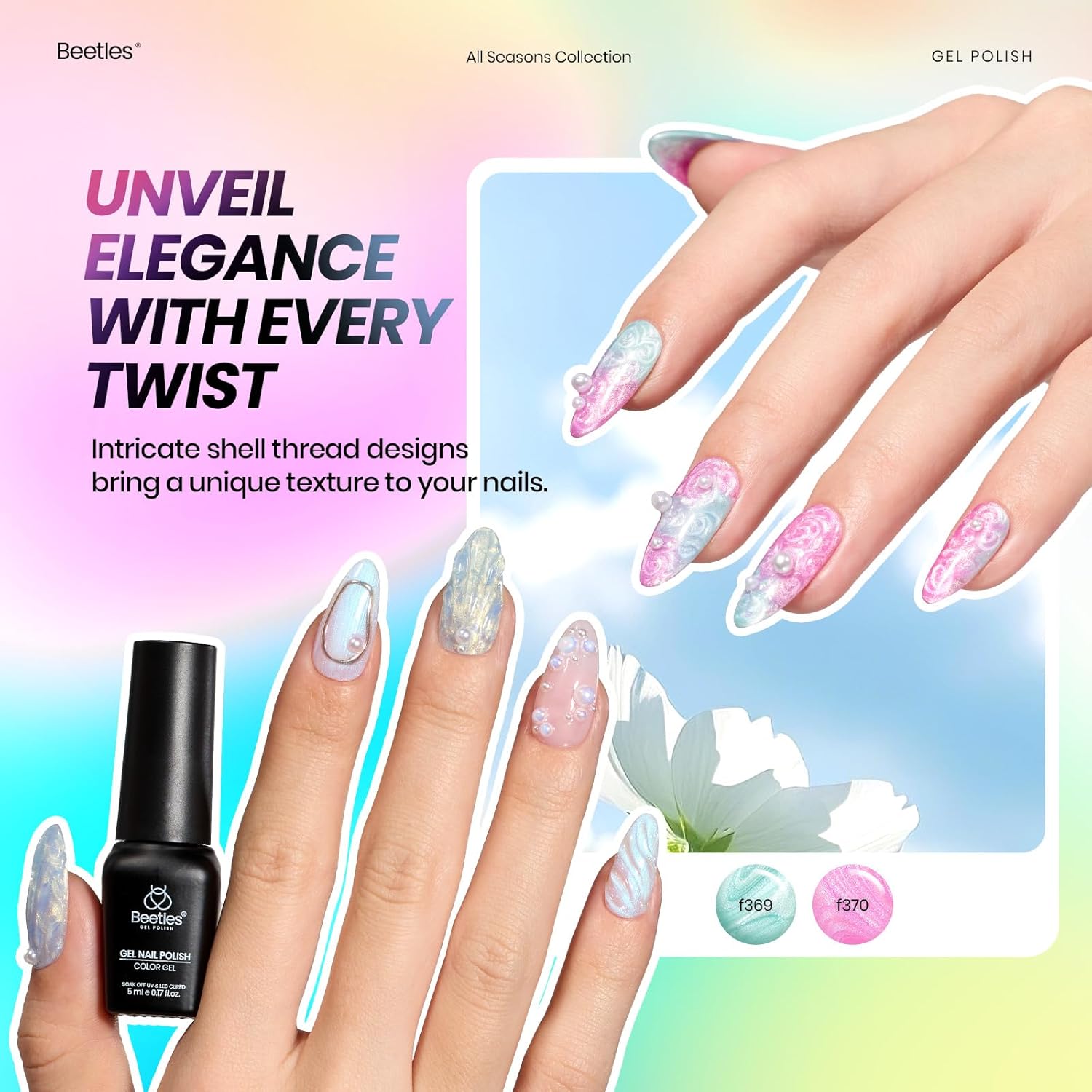 Thumbnail 2 de beetles Gel Polish 53‑Piece Spring Set