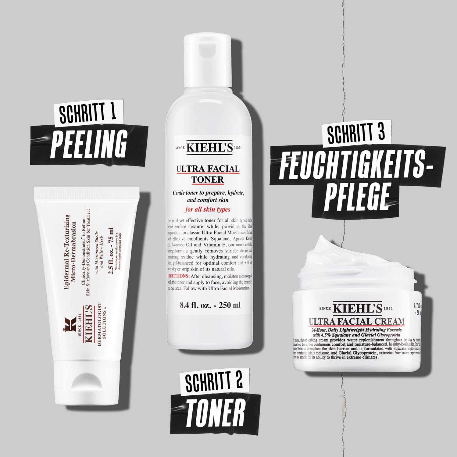 Thumbnail 2 de KIEHL'S Re-Texturizing Micro-Dermabrasion (75 ml) – glättendes Gesichts-Peeling zur Hautregeneration