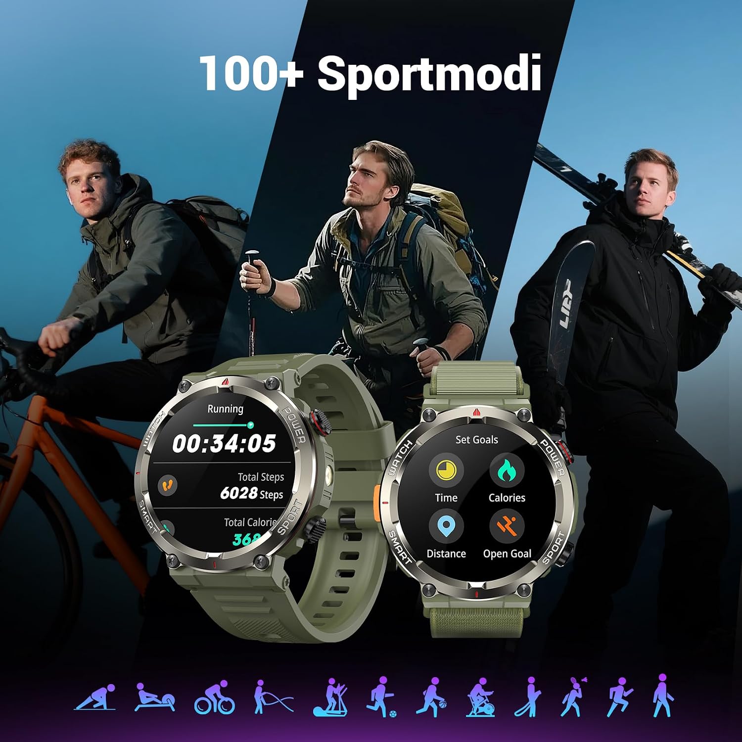 Thumbnail 5 de Blackview W50Pro Smartwatch Herren