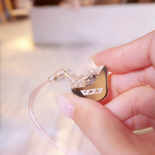 Thumbnail 1 de Keephifi CCA CRA In Ear Monitor – IEM con Diafragma ultrafino, cable desmontable y sonido para escenario