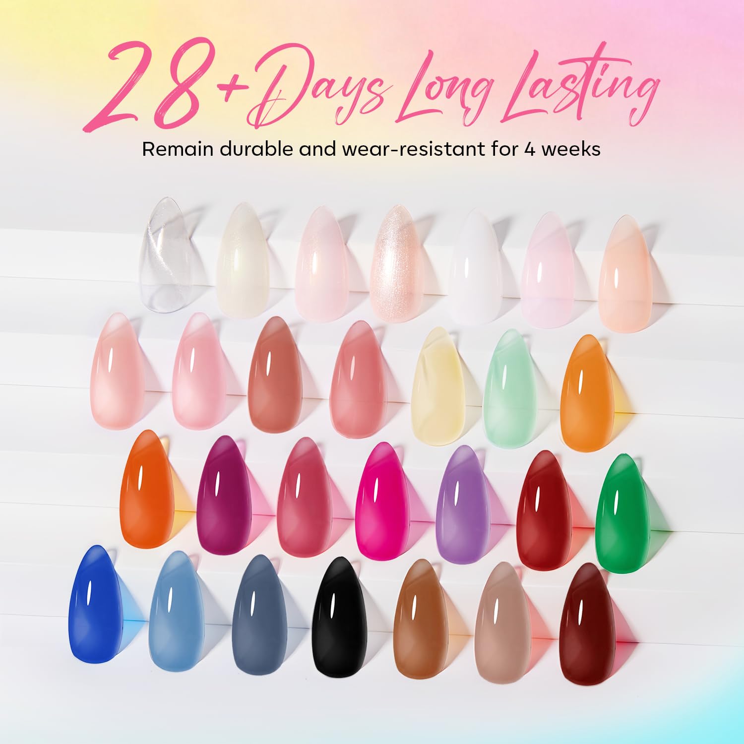Detalle 2 de Modelones Gel Nail Polish Set 32-Piece
