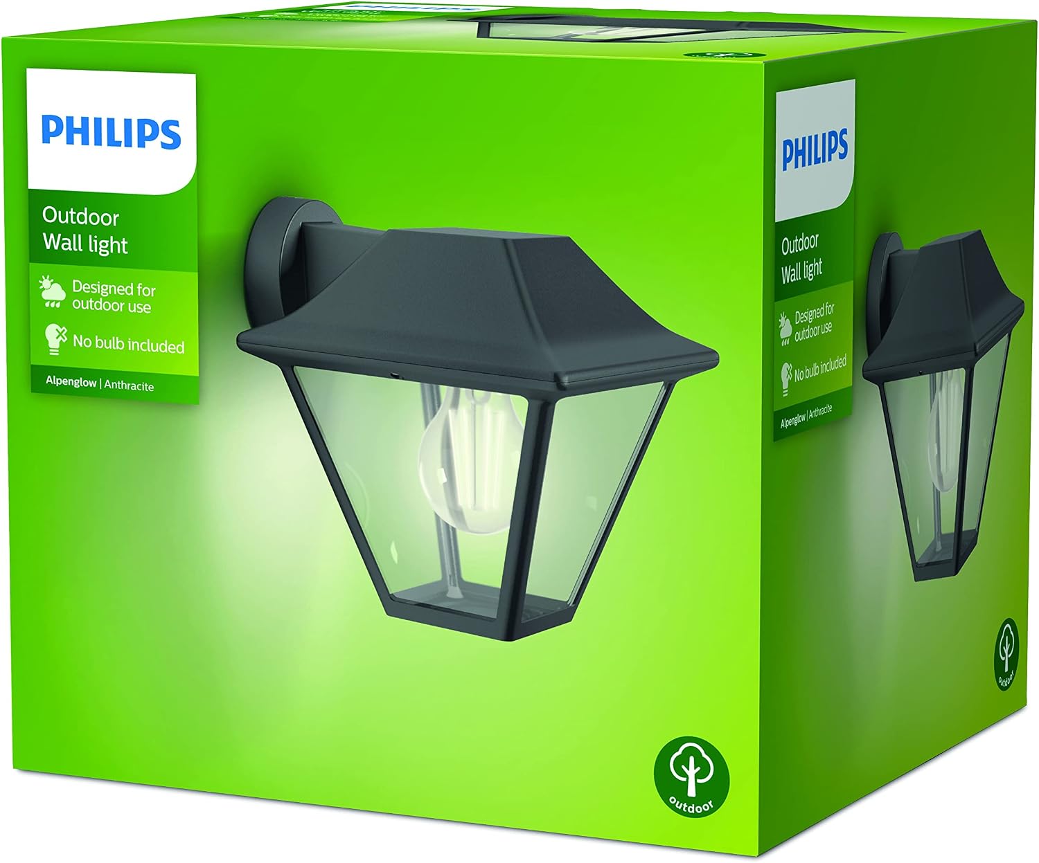Detalle de Philips Alpenglow Outdoor Wall Light IP44