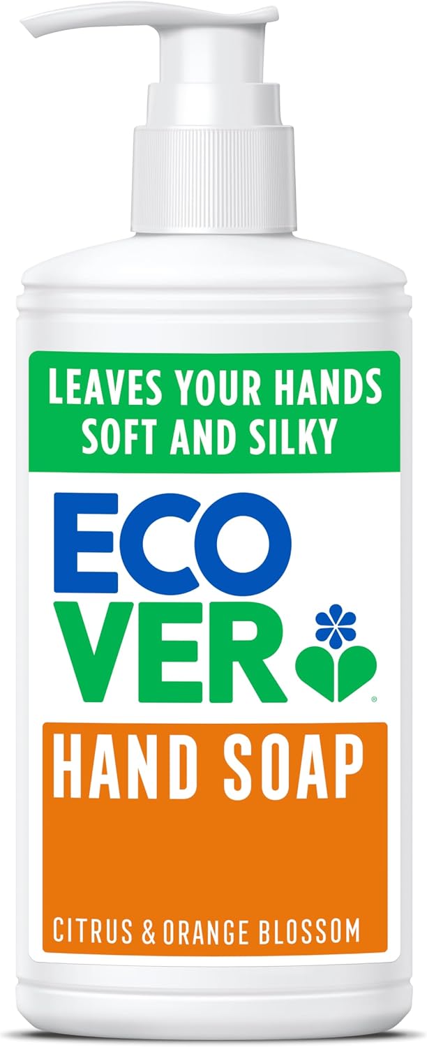 Ecover Hand Wash 250ml – Gentle, Fresh Citrus & Orange Blossom
