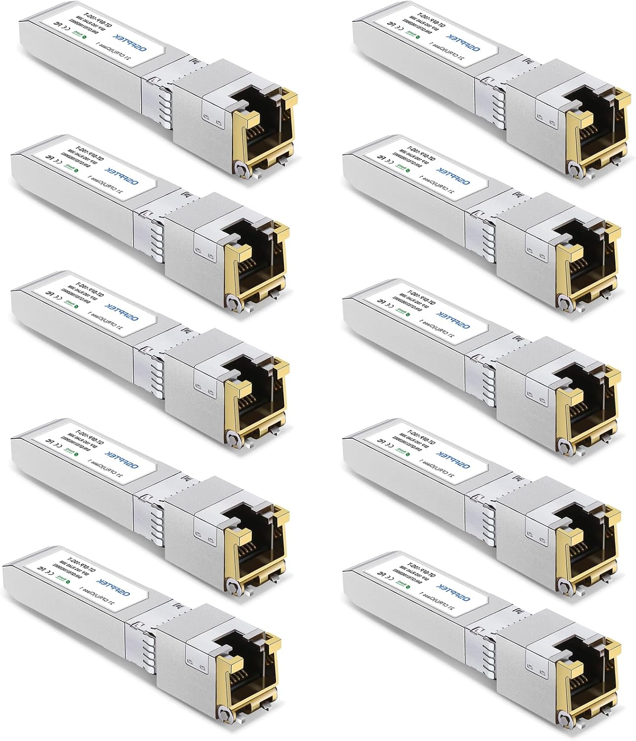 Thumbnail 6 de QSFPTEK 10GBASE-T SFP+ RJ45トランシーバーモジュール 10Gbps対応・銅線接続