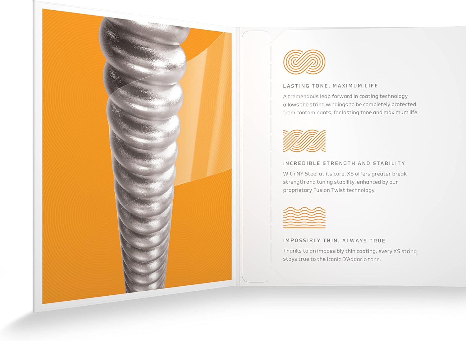 Thumbnail 2 de D'Addario XSE1046 XS Nickel Coated Electric Guitar Strings 10-46 🎸