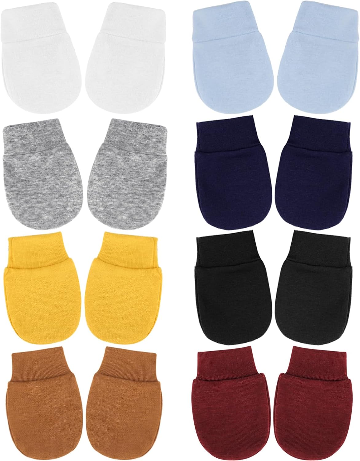 Detalle de Baby mittens 0-6 months, cotton no scratch