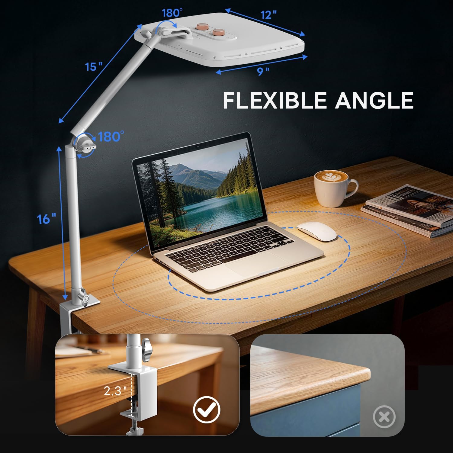Detalle 1 de NiceVeedi Soft Key Light 14-inch