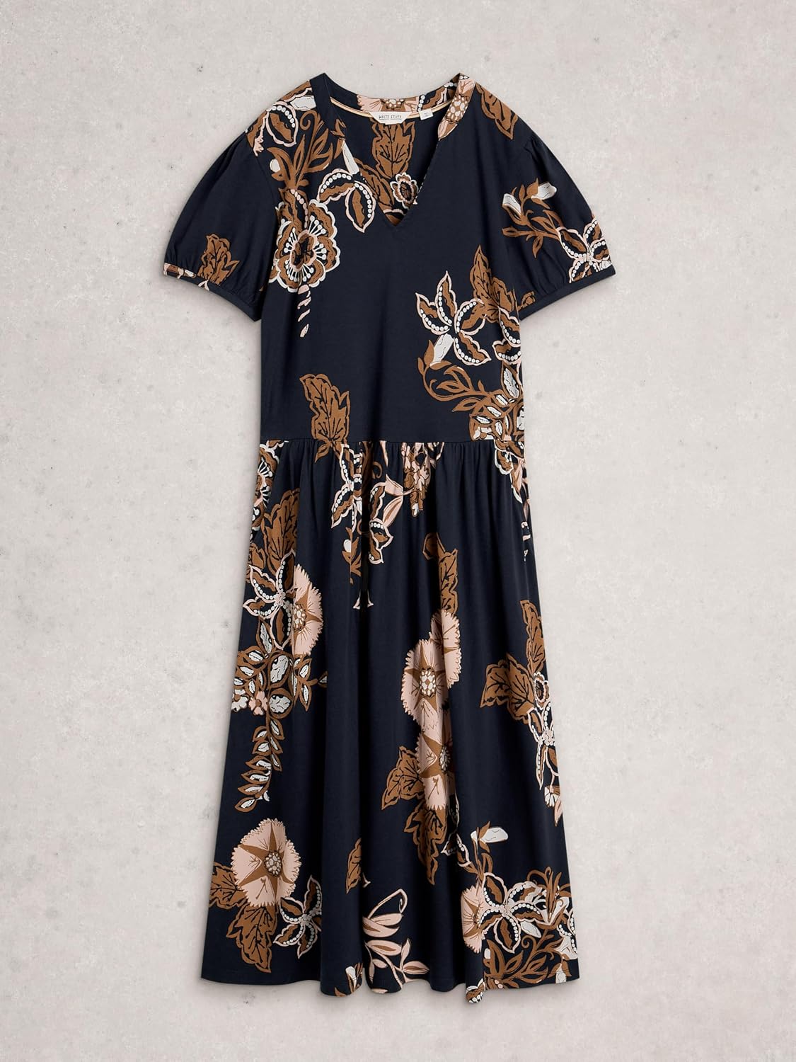 Thumbnail 4 de White Stuff Leah Dress Femme (Lot de 1) – Robe coton-modal élégante et polyvalente