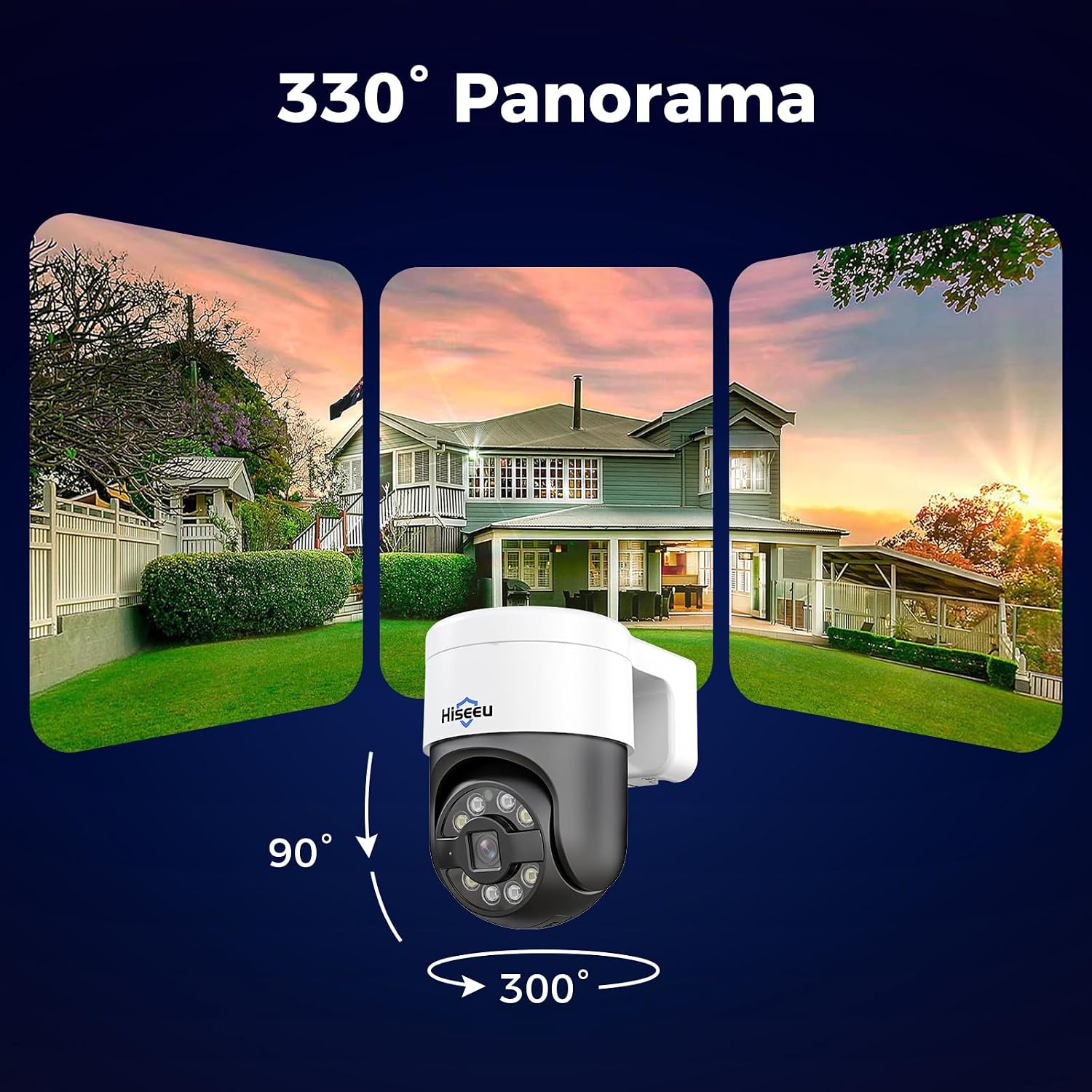 Thumbnail 2 de Hiseeu 4K PoE PTZ Camera System 3TB