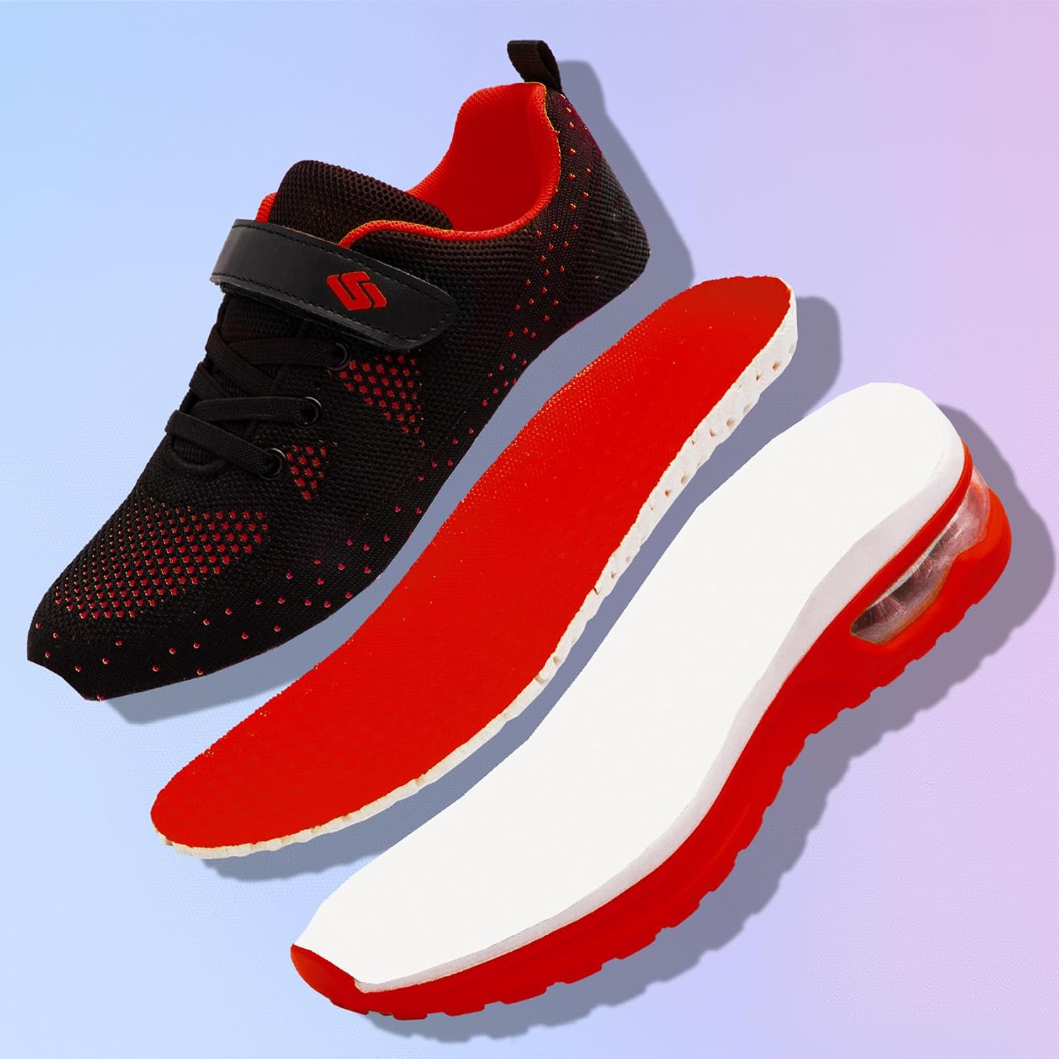 Detalle 2 de Unitysow Kinder Turnschuhe mit Mesh