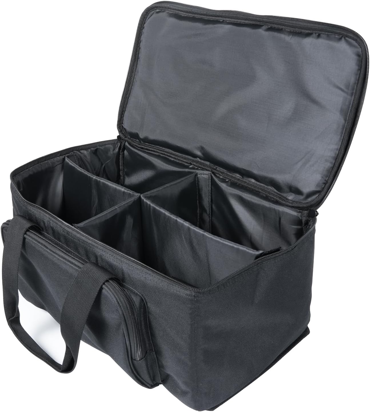 Thumbnail 2 de ZonQoonz Pak Bag für 4 LED Par – wasserdichte PVC-Transporttasche mit 4 Fächern